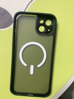 Trendy MagSafe Frosted Green iPhone Case